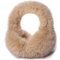 thumbnail image 1 of LIZUOJUN Foldable Fluffy Earmuffs Degrees Behind-the-Head Blended Fabric Winter Windproof Ear Muffs for Running, Skiing & Cycling Coffee One Size, 1 of 2