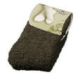 thumbnail image 1 of LIZUOJUN Socks Home Women Girls Soft Bed Floor Socks Fluffy Warm Winter Pure Color Winter Sleep Casual Fuzzy Crew Socks Coffee One Size, 1 of 2
