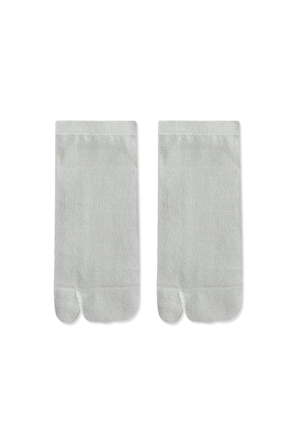 Socks Split Toe Design Separates Toes Bunion and A Bunion Pad Toe Friction and Hallux Valgus Fuzzy Crew Socks Light blue One Size