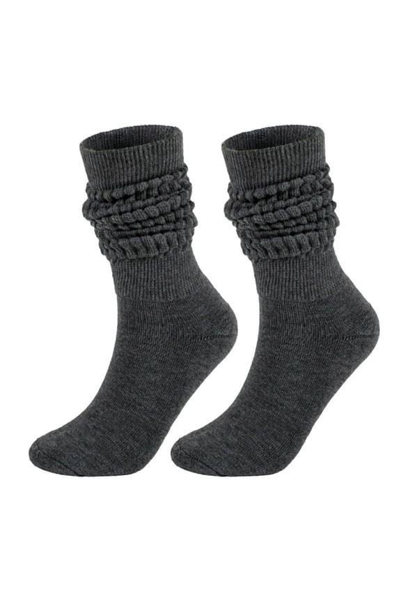 Stockings Medium High Tube Bubble Socks Fashionable and Versatile Socks Men and Women Socks of the Same Style Grey One Size