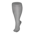 thumbnail image 1 of LIZUOJUN Stockings Plus Size Solid Color All Season Versatile and Comfortable Casual Sports Pressure Stockings Thigh High Stockings Grey 4XL, 1 of 5
