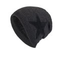 thumbnail image 1 of LIZUOJUN Under $3 Cute Casual Thick Knit Slouch Beanie For Women One Size Soft Knit Fabric Loose Lazy Style Winter Warm Head Cap B, 1 of 3