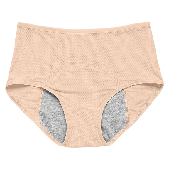 LIZUOJUN Under $3 Underwear Women Breathable Mesh Briefs Period Underwear 经期内裤 Leak Proof Full Coverage Multicolor Regular & Plus Size M-8XL