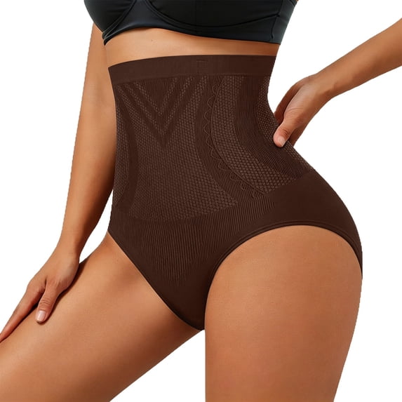 LIZUOJUN Under $3 Underwear Women High Waisted Body Shaper Tummy Control Butt Lifting Panties Shorts Thigh Slimmer Underwear Full Coverage S-2XL