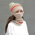thumbnail image 1 of LIZUOJUN Under $5 Beanie Hats for Women Korean Style Cute Ear Flap Knit Skull Cap Warm Soft Stretchy Winter Cycling Cold Weather One Size Beige, 1 of 4