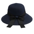 thumbnail image 1 of LIZUOJUN Under $7 Hot Summer Bucket Hat Beach Straw Hat Wool UV Protection Packable Stylish Wide Brim Summer Hat, Sun Hat, Multicolor, 1 of 1