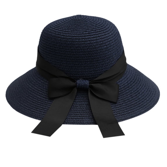 LIZUOJUN Under $7 Hot Summer Bucket Hat Beach Straw Hat Wool UV Protection Packable Stylish Wide Brim Summer Hat, Sun Hat, Multicolor