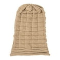 thumbnail image 1 of LIZUOJUN Unisex Ribbed & Waffle Knit Beanies Warm Soft Winter Skull Caps Casual Solid Color Knitted Hats for Men Women Brown One Size, 1 of 3