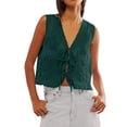 thumbnail image 1 of LIZUOJUNF Womens Tops Lightweight Sleeveless Workout Tops Business Casual Blouses, M, 1 of 8