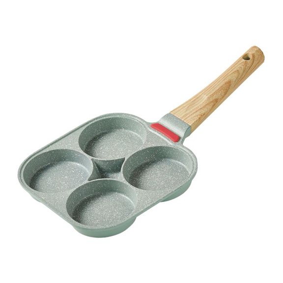 LIZZ 1Pc Non-Stick Frying Pan Egg Frying Pan Home Breakfast Cooking Pan Pan Egg Fried Egg Non Stick Pan Four Hole Frying Pan