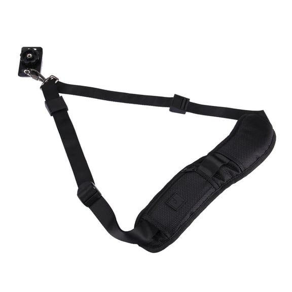 LIZZ Quick Release Anti-Slip Soft Nylon Single Shoulder Camera Neck Strap With Metal Hook