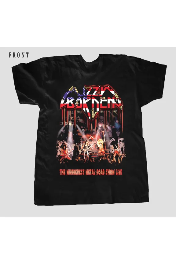 LIZZY BORDEN BAND METAL ROAD SHOW LIVE T Shirt Full Size S-5XL