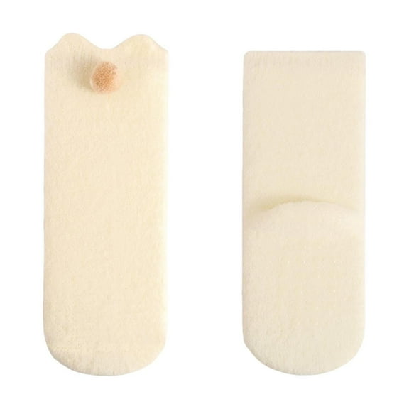 LIaqionyy Baby Girls Boys Thicken Warm Socks Toddler Fleece Fuzzy Cute Tube Floor Socks