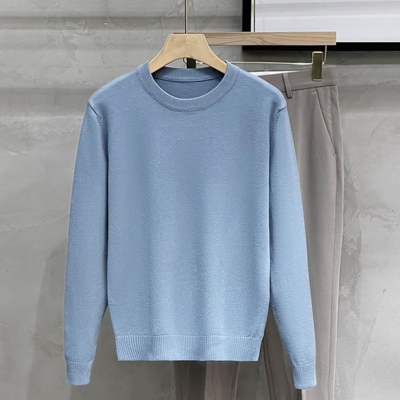 LIaqionyy Big Boys Sweater Kids Casual Long Sleeve Crew Neck Pullover Fall Winter Sweaters Clothes for Kids