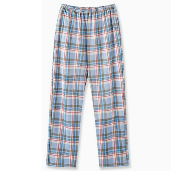 LIaqionyy Big and Tall Pajama Pant for Men Cotton Bottoms Soft Stretchy Lounge Comfortable Pants Sleepwear with Pocket