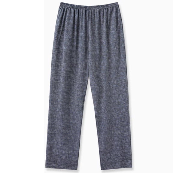 LIaqionyy Big and Tall Pajama Pant for Men Cotton Bottoms Soft Stretchy Lounge Comfortable Pants Sleepwear with Pocket