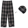thumbnail image 1 of LIaqionyy Big and Tall Pajama Pants for Mens Plaid Bottoms Loose Long Pjs Stretchy Sleepwear Lounge Pant, 1 of 5
