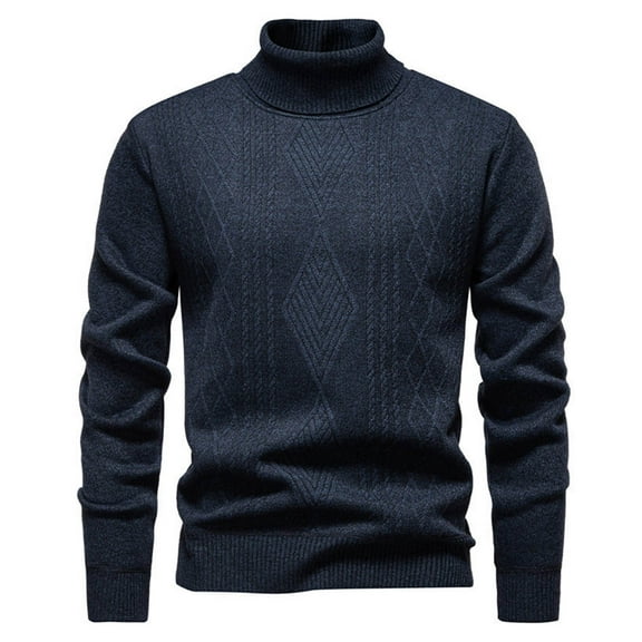 LIaqionyy Big and Tall Sweater for Mens Crew Neck Knit Pullover Long Sleeve Warm Tops Fall Winter Sweaters