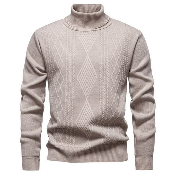LIaqionyy Big and Tall Sweater for Mens Crew Neck Knit Pullover Long Sleeve Warm Tops Fall Winter Sweaters