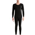thumbnail image 1 of LIaqionyy Big and Tall Thermal Underwear for Men Fleece Lined Bottom Top Set Base Layer Soft Winter Warm Sets Clothes, 1 of 3