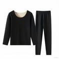 thumbnail image 1 of LIaqionyy Big and Tall Thermal Underwear for Men's Base Layer Fleece Lined Top Bottom Winter Warm Loungewear Sets, 1 of 7