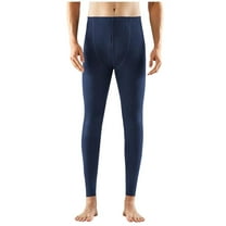 LIaqionyy Big and Tall Thermal Underwear for Men's Soft Base Layer Stretchy Bottoms Comfortable Winter Warm Pants