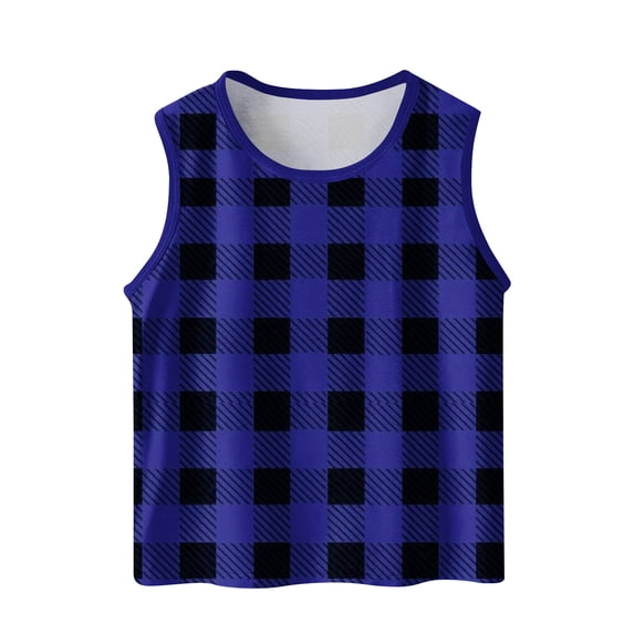 LIaqionyy Boys Girls Tank Tops Toddler Undershirts Soft Casual Undershirt Crew Neck Sleeveless Shirts for Kids