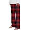 thumbnail image 1 of LIaqionyy Girls Boys Christmas Pants Soft Casual Loose Plaid Bottom Kids Elastic Waist Comfy Lounge Pant Trousers, 1 of 5