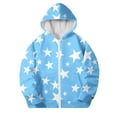 thumbnail image 1 of LIaqionyy Girls Hoodie Zip up Sweatshirts Jackets Fashion Lightweight Outerwear Kids Casual Long Sleeve Jacket with Pockets, 1 of 5