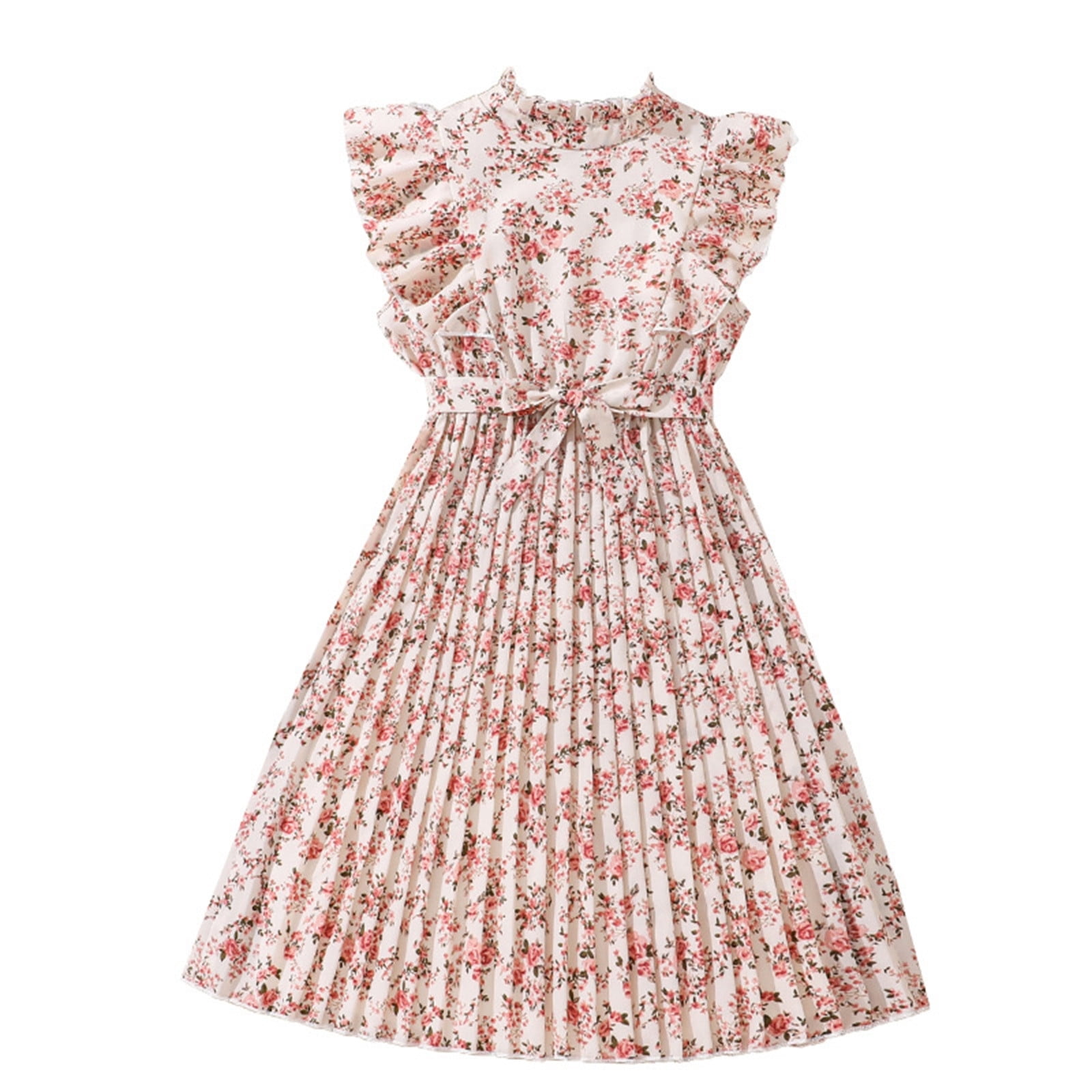 LIaqionyy Girls Summer Floral Dress Ruffle Cap Sleeve Flowy Tiered Dresses Kids Casual Daily Party School Midi Dress - Walmart Business Supplies LIaqionyy Girls Summer Floral Dress Ruffle Cap Sleeve Flowy Tiered Dresses Kids Casual Daily Party School Midi Dress - Walmart Business Supplies