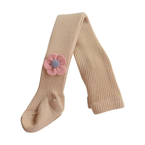 LIaqionyy Girls Tights Toddler Knit Cotton Leggings Stockings Girls Bows Knot Footed Pantyhose Pants