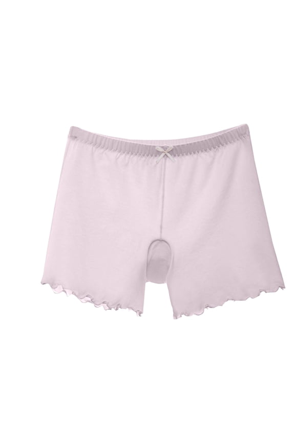 Girls Under Dress Shorts Toddler Kids Ruffle Biker Shorts Cotton Stretchy Basic Loose Sports Yoga Sleep Underpants