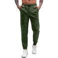 thumbnail image 1 of LIaqionyy Joggers for Mens Elastic Waist Drawstring Baggy Stretch Sweatpants with Pockets Workout Pants, 1 of 5