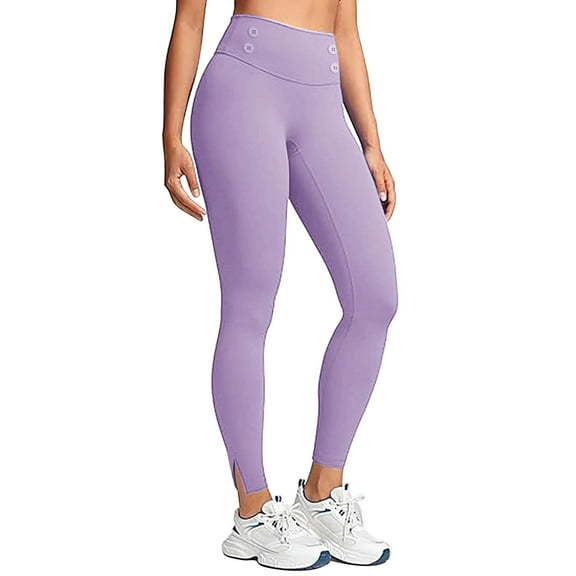 LIaqionyy Leggings for Women High Waisted Fleece Lined Thermal Warm Winter Workout Yoga Pants with Pocket