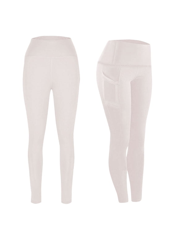 Leggings for Women High Waisted Seamless Workout Gym Stretch Running Yoga Pants Activewear with Pocket