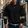 thumbnail image 1 of LIaqionyy Long Sleeve Shirts for Men Classic Button Casual Collared Fashion Business Work Pullover Tops, 1 of 7