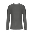 thumbnail image 1 of LIaqionyy Men's Sweater Crewneck Pullover Textured Knitted Tops Soft Long Sleeve Casual Loose Sweaters, 1 of 4