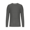 thumbnail image 1 of LIaqionyy Men's Sweater Crewneck Pullover Textured Knitted Tops Soft Long Sleeve Casual Loose Sweaters, 1 of 4