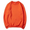 thumbnail image 1 of LIaqionyy Men's Sweatshirt Men Crewneck Shirts Pullover Fall Casual Workout Sweatshirts Solid Color Clothes, 1 of 3