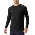 thumbnail image 1 of LIaqionyy Men's Swim Shirts UPF 50+ UV Sun Protection Long Sleeve Lightweight Quick Dry Tops, 1 of 6