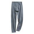 thumbnail image 1 of LIaqionyy Men's Thermal Long Pants Base Layer Bottoms Breathable Comfortable Underwear Pant Leggings for Cold Weather, 1 of 3