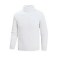 thumbnail image 1 of LIaqionyy Men's Turtleneck Sweater Cable Knitted Slim Mock Neck Casual Fall Winter Warm Pullover Sweaters, 1 of 5