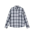 thumbnail image 1 of LIaqionyy Mens Big and Tall Shirts Formal Button down Plaid Long Sleeve Dress Shirt Work Business Casual Tops, 1 of 4