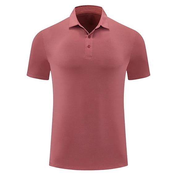 LIaqionyy Mens Big and Tall Shirts Short Sleeve Quick Dry Casual Loose Workout Collared Shirt Clothes for Men
