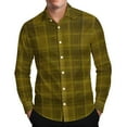 thumbnail image 1 of LIaqionyy Mens Button down Shirts Plaid Long Sleeve Dress Shirt Casual Business Collared Work Christmas Tops, 1 of 7