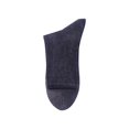 thumbnail image 1 of LIaqionyy Mens Dress Crew Socks Cotton Solid Color Ribbed Classic Business Soft Breathable Casual Sock, 1 of 6