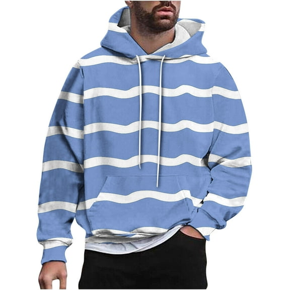 LIaqionyy Mens Hoodie Sweatshirts Plus Size Casual Pullover Sweatshirt Fall Christmas Clothes with Pocket
