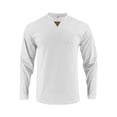 thumbnail image 1 of LIaqionyy Mens Pullover Shirt Crew Neck Corduroy Shirts Long Sleeve Casual Sweatshirts Solid Color Fall Tops, 1 of 5