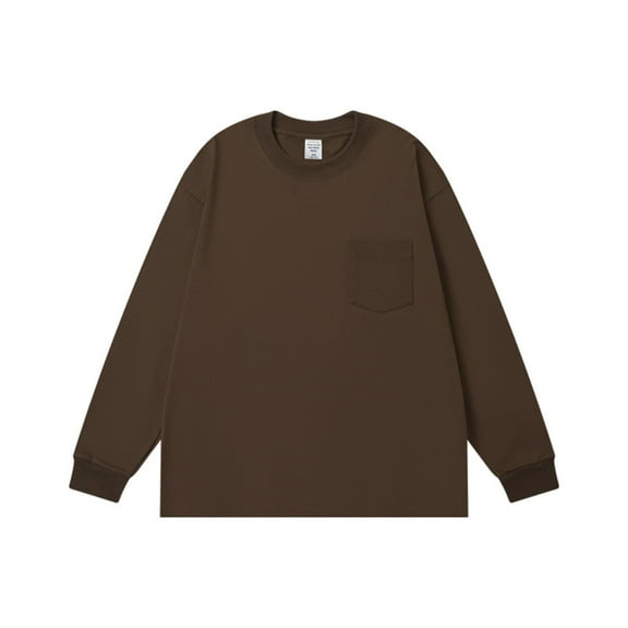 LIaqionyy Mens Sweatshirts Cotton Crew Neck Long Sleeve Sweatshirt Soft Pullover Tops Fall Winter Clothes