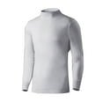 thumbnail image 1 of LIaqionyy Mens Thermal Underwear Cotton Soft Fleece Lined Base Layer Shirts Warm Undershirt Winter Tops, 1 of 2